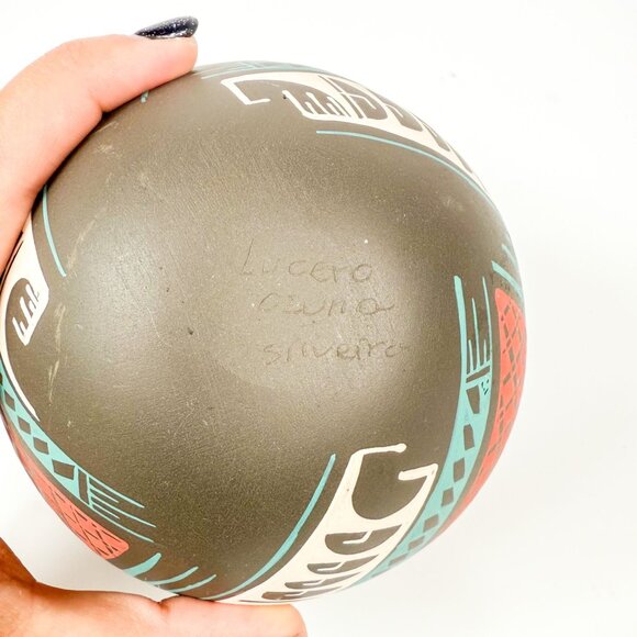 Mata Ortiz Pottery Lucero Osuna Silveira Mexico Chihuahua Vase Jar - Picture 8 of 8